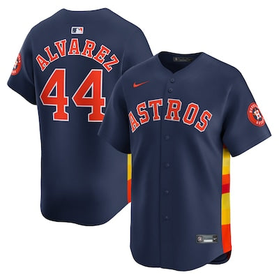 Yordan Alvarez Houston Astros Alternate Jersey – Navy