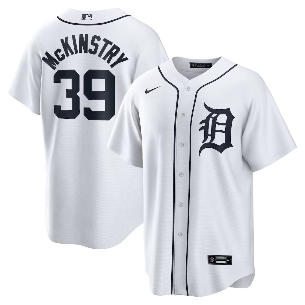 Zach McKinstry Detroit Tigers Home Jersey - White