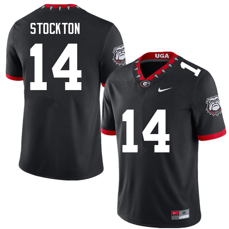 Gunner Stockton Georgia Bulldogs 100th Anniversity Jersey - Black