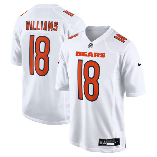Caleb Williams Chicago Bears Fashion Jersey - Tundra White