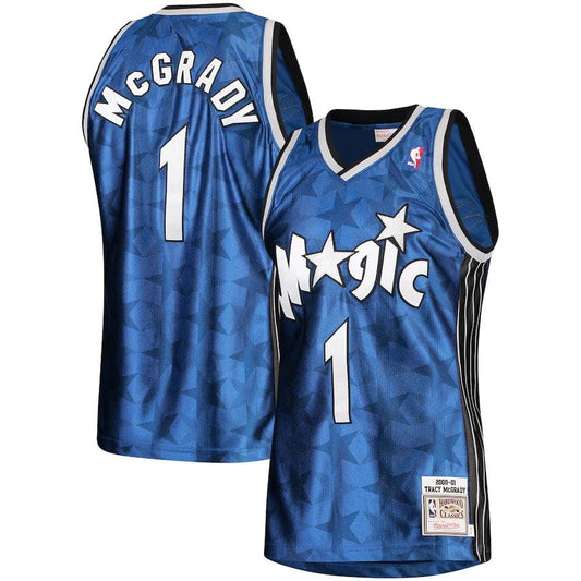 Tracy McGrady Orlando Magic 2000/01 Hardwood Classics Jersey - Blue