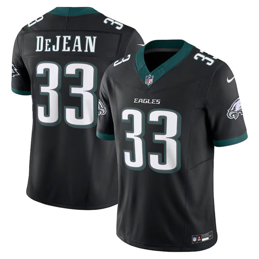 Cooper DeJean Philadelphia Eagles Jersey - Black