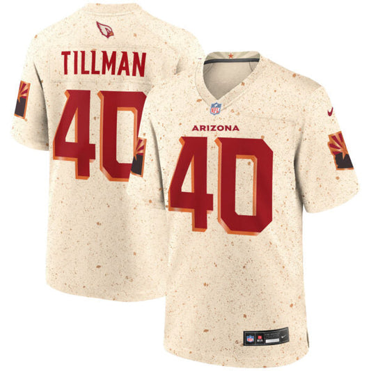Pat Tillman Arizona Cardinals 2025 Rivalries Collection Jersey - Natural