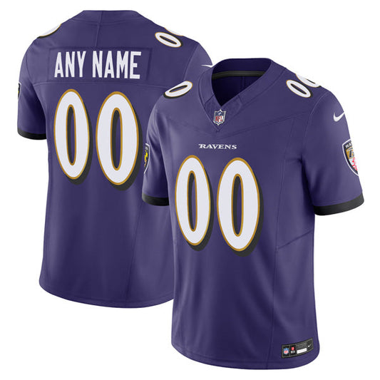 Custom Baltimore Ravens Jersey - Purple
