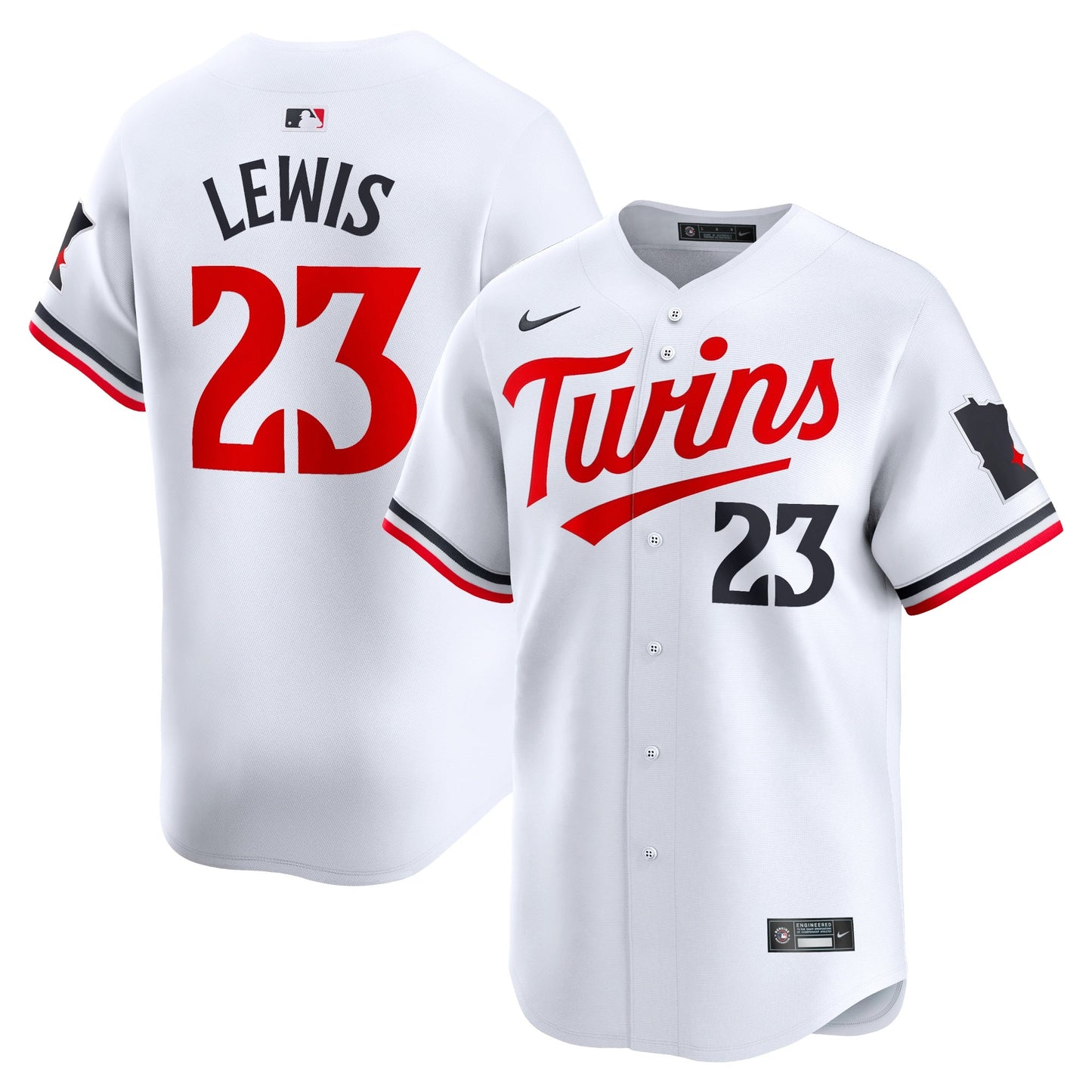 Royce Lewis Minnesota Twins Home Jersey - White