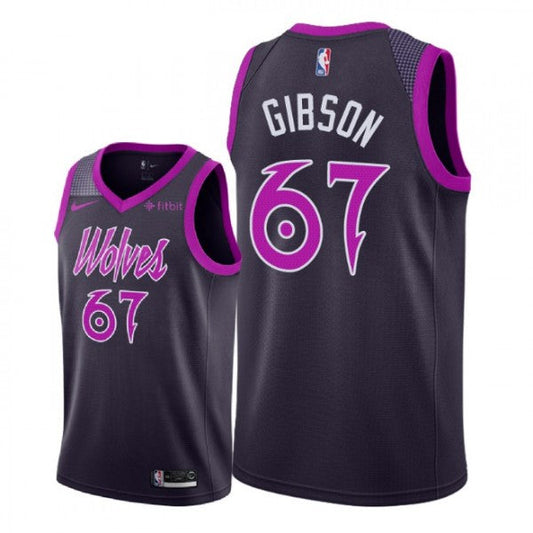 Taj Gibson Minnesota Timberwolves Unisex 2025/26 Swingman Jersey - Purple - City Edition