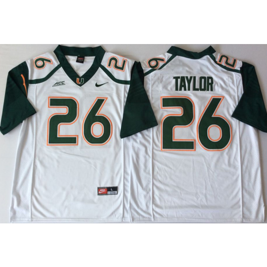 Sean Taylor Miami Hurricanes Alumni Alternate Jersey - White