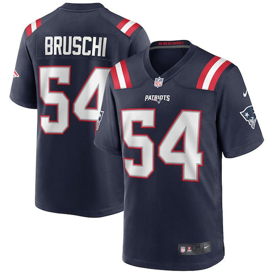 Tedy Bruschi New England Patriots Jersey - Navy