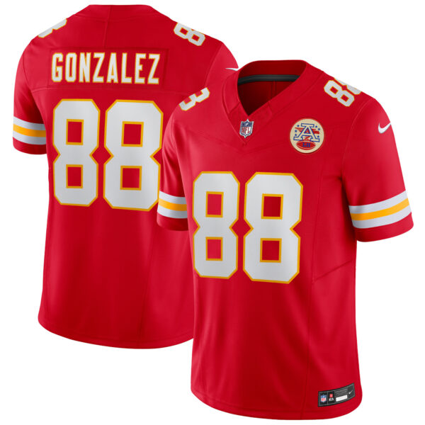 Tony Gonzalez Kansas City Chiefs Home Retired Player Jersey - Red
