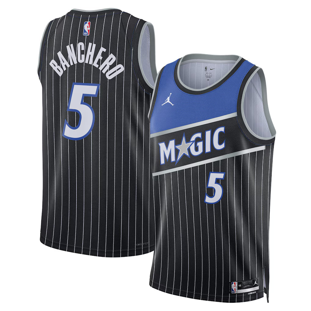 Paolo Banchero Orlando Magic Unisex Swingman Jersey - Statement Edition - Black
