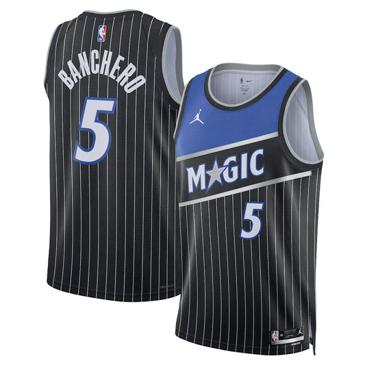 Paolo Banchero Orlando Magic Unisex Swingman Jersey - Statement Edition - Black