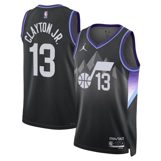 Walter Clayton Jr. Utah Jazz Unisex Swingman Player Jersey - Statement Edition - Black