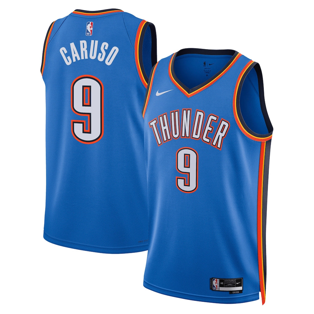 Alex Caruso Oklahoma City Thunder Unisex Swingman Jersey - Icon Edition - Blue