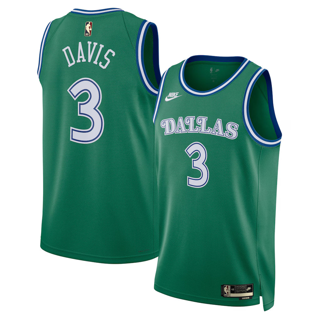 Anthony Davis Dallas Mavericks Unisex Swingman Jersey - Classic Edition - Green
