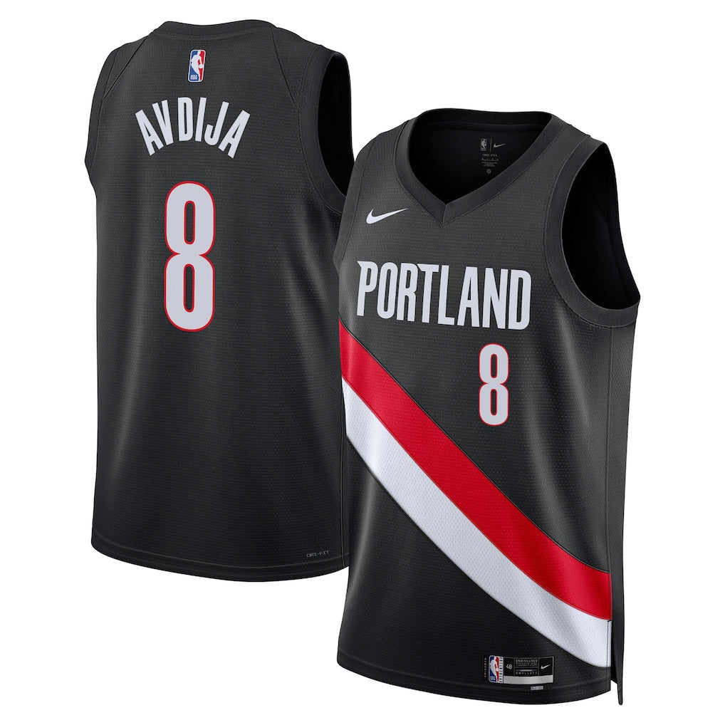 Deni Avdija Portland Trail Blazers Unisex Swingman Jersey - Icon Edition - Black