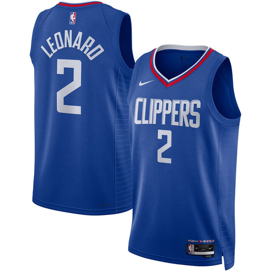 Kawhi Leonard LA Clippers Unisex Swingman Jersey - Icon Edition - Royal