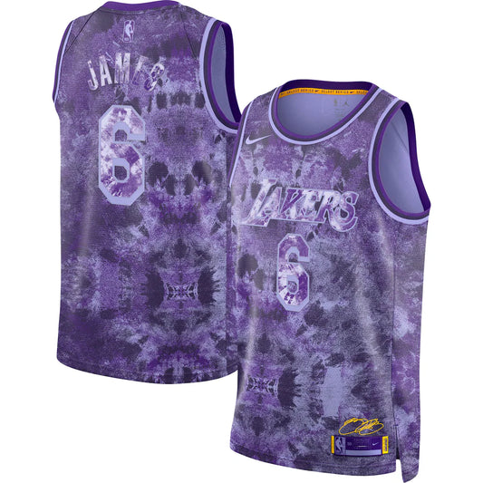 LeBron James Los Angeles Lakers Unisex Swingman Jersey - Purple