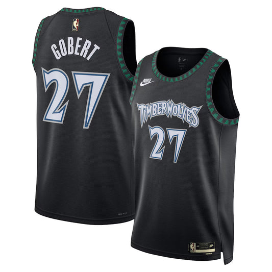 Rudy Gobert Minnesota Timberwolves Unisex Swingman Jersey - Classic Edition - Black