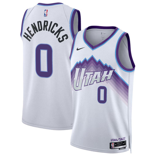 Taylor Hendricks Utah Jazz Unisex Swingman Jersey - Association Edition - White