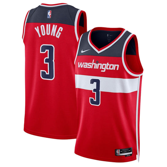 Trae Young Washington Wizards Unisex Swingman Player Jersey - Icon Edition - Red