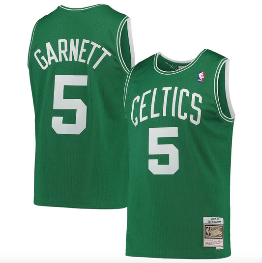 Kevin Garnett Boston Celtics 2007/08 Hardwood Classics Jersey - Kelly Green